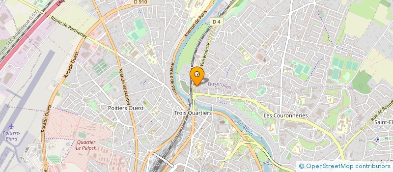 localisation de l'entreprise JA CONCEPT CUISINES à CHATELLERAULT
