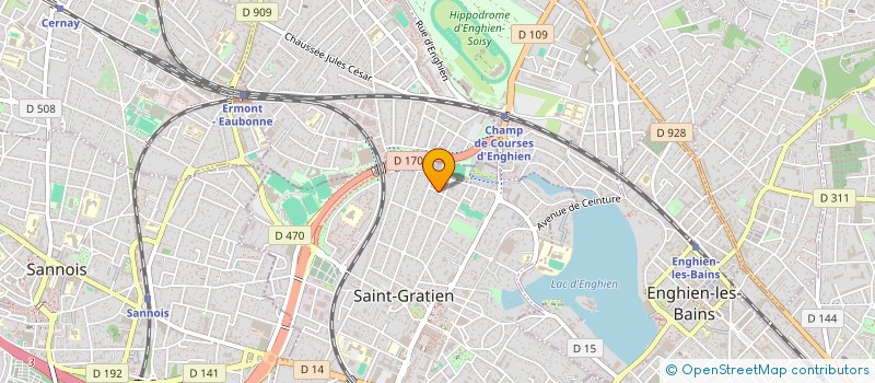 localisation de l'entreprise JA CONSEILS  SAINT-GRATIEN