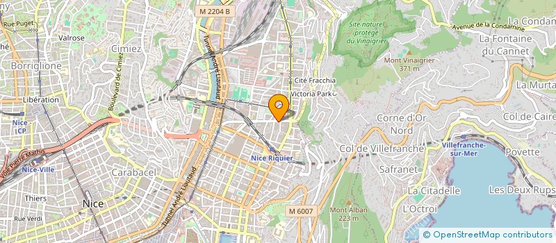 localisation de l'entreprise JA-DE à NICE