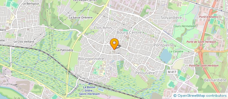 localisation de l'entreprise JA DES ARCADES  SAINT-HERBLAIN