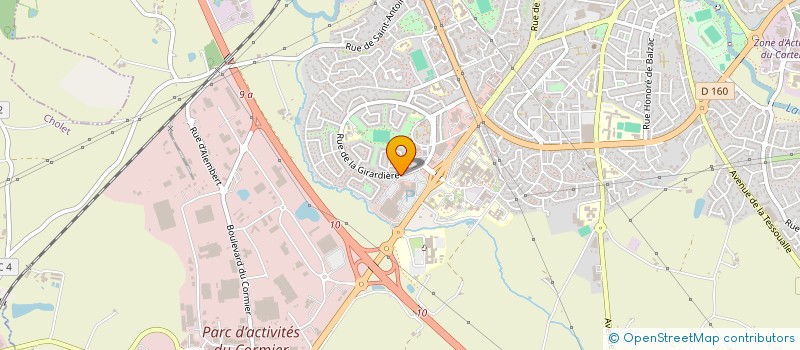 localisation de l'entreprise JA-DIS à CHOLET