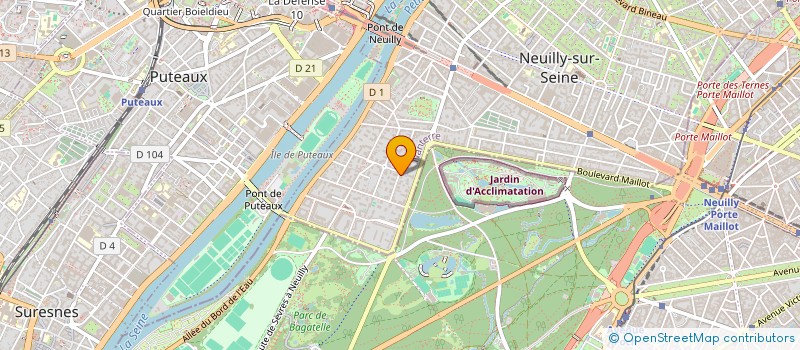 localisation de l'entreprise JA GALANT CONSEIL à NEUILLY-SUR-SEINE