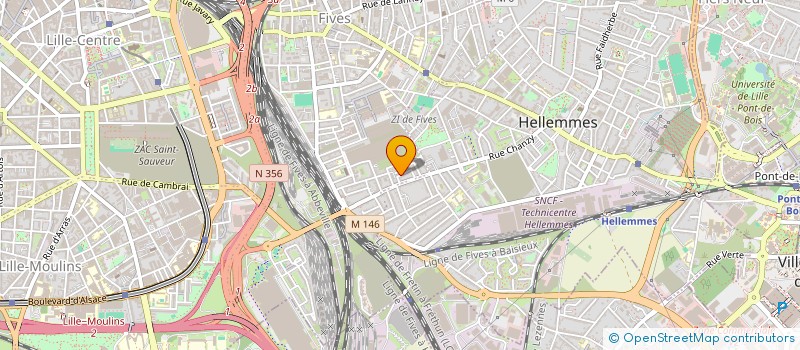 localisation de l'entreprise JA IMMOBILIER à LILLE