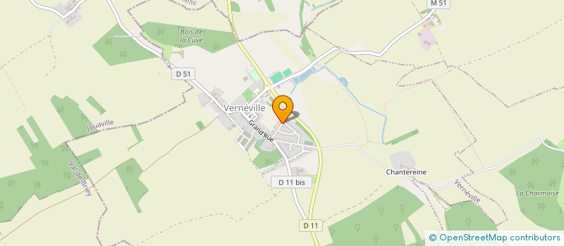 localisation de l'entreprise JA INVEST  VERNEVILLE