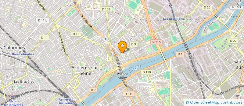 localisation de l'entreprise JA JA à ASNIERES-SUR-SEINE