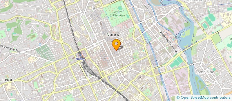 localisation de l'entreprise JA KIEFFER IMMOBILIER  NANCY