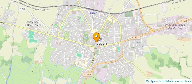 localisation de l'entreprise JA&NA à LUCON