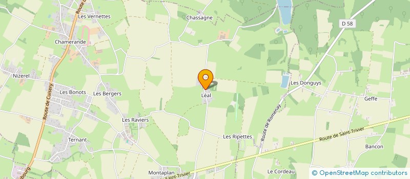 localisation de l'entreprise JA OUVRAGES à SAINT-BENIGNE