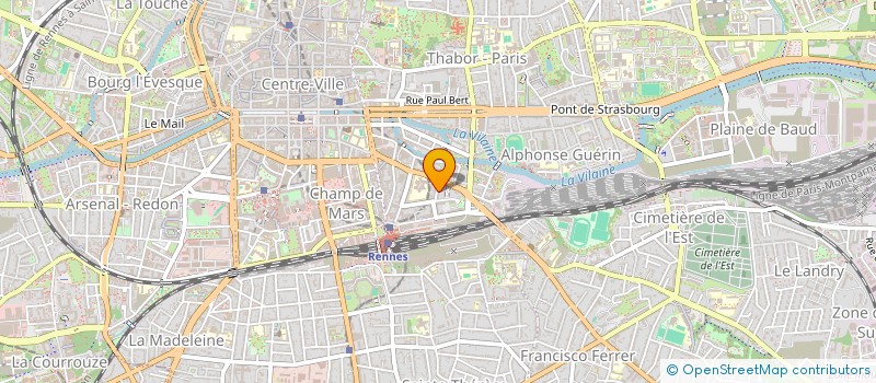 localisation de l'entreprise JA PEINTURE & JOINT  RENNES