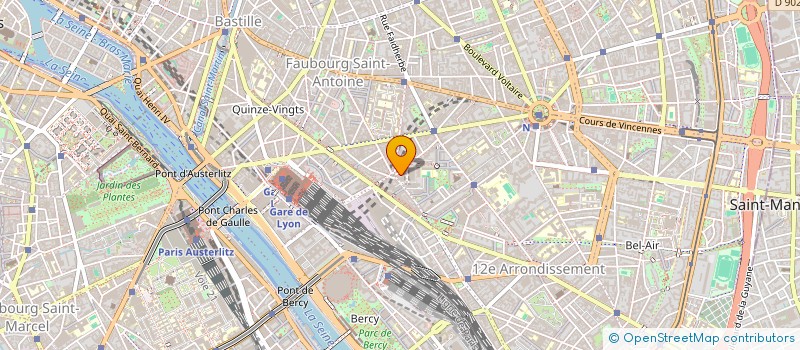 localisation de l'entreprise JA PROUST CONSEIL  PARIS