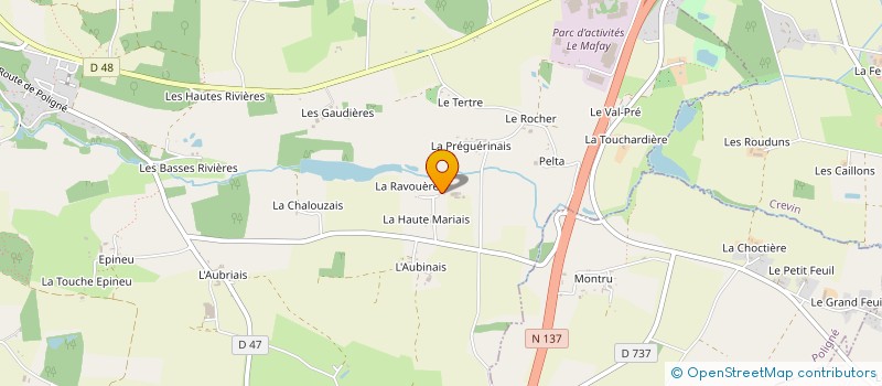 localisation de l'entreprise JA SERVICES à BOURG-DES-COMPTES