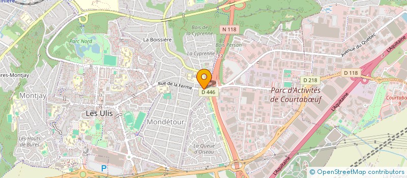 localisation de l'entreprise JA STRATEGIES  ORSAY