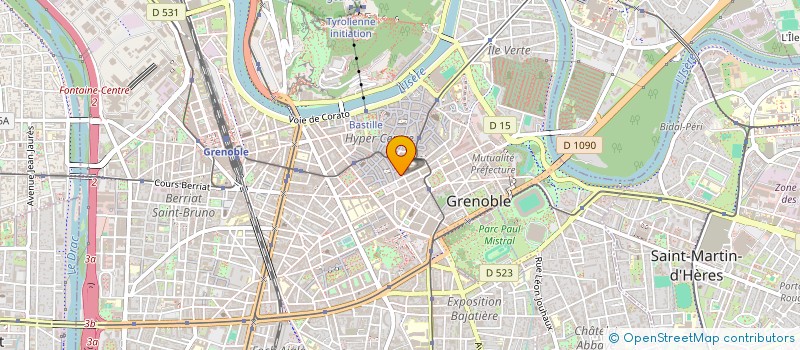 localisation de l'entreprise JA19  GRENOBLE