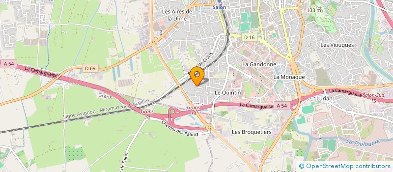 localisation de l'entreprise JA2L  SALON-DE-PROVENCE