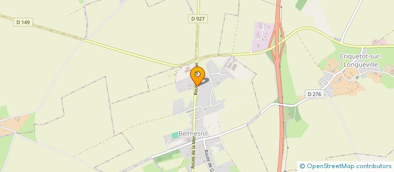 localisation de l'entreprise JA2L MENUISERIE  BELMESNIL