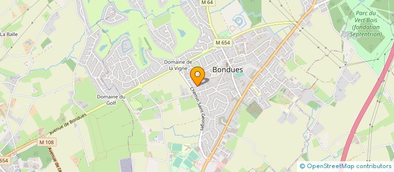 localisation de l'entreprise JA2M  BONDUES