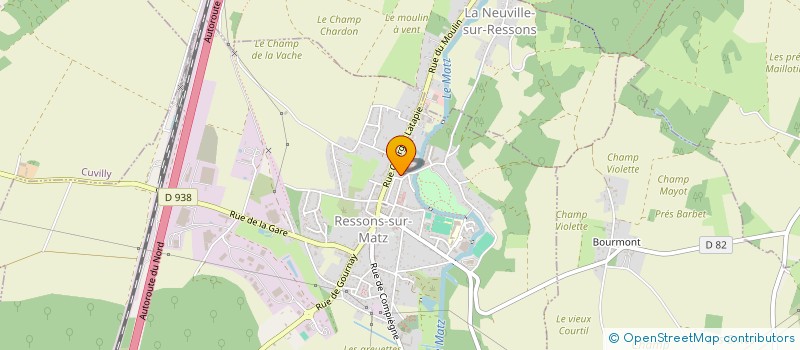 localisation de l'entreprise JA303  MORTEMER