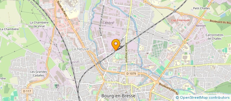 localisation de l'entreprise JAA EVENTS à BOURG-EN-BRESSE