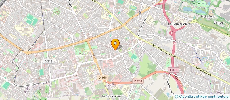 localisation de l'entreprise JAAB  ANGERS