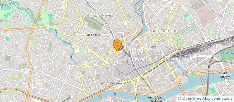 localisation de l'entreprise JAAC à NANTES