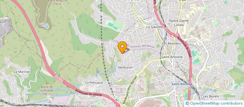 localisation de l'entreprise JAAD à MARSEILLE 15EME