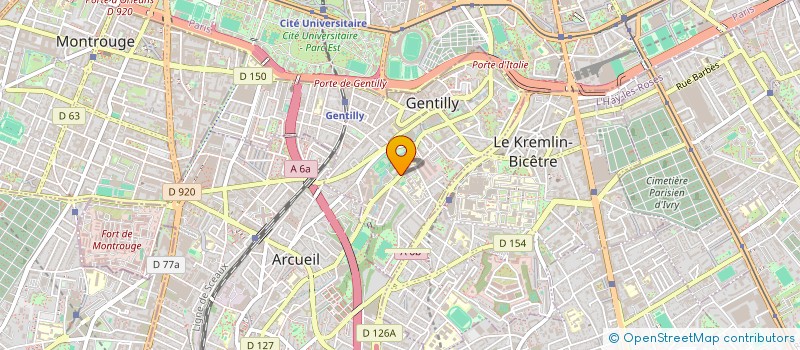 localisation de l'entreprise JAAD'LIL  GENTILLY