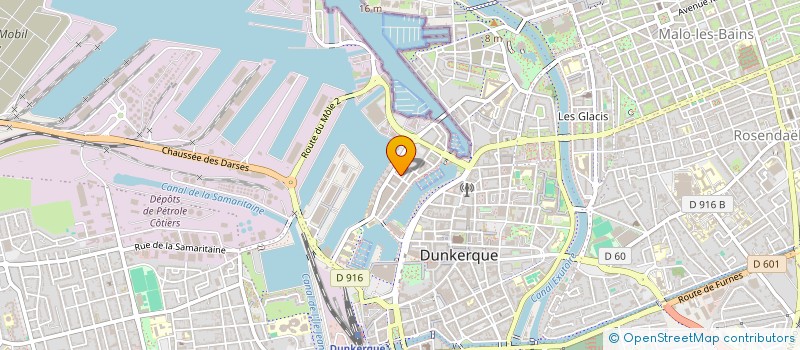 localisation de l'entreprise JAAF à DUNKERQUE