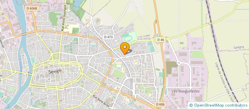 localisation de l'entreprise JAAFA TELECOM  SENS