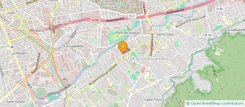 localisation de l'entreprise JAAFAR à MARSEILLE