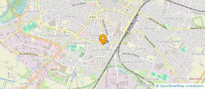 localisation de l'entreprise JAAJ  NIORT