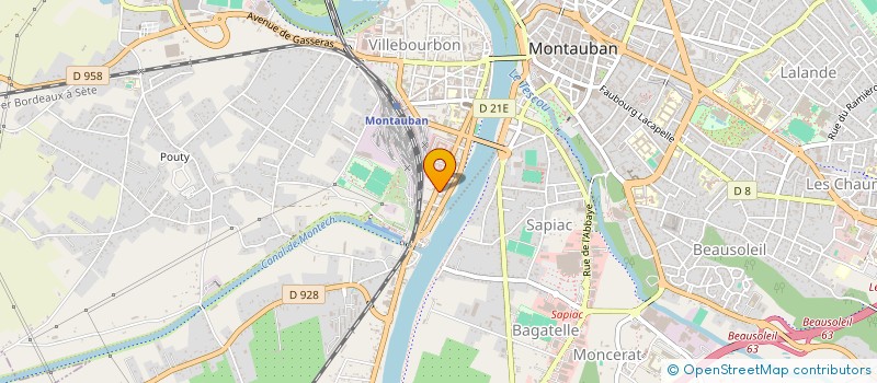 localisation de l'entreprise JAAN à MONTAUBAN