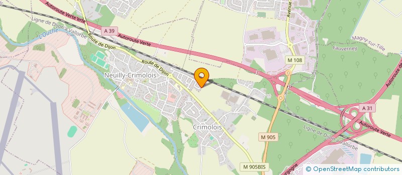 localisation de l'entreprise JAASP CONCIERGERIE  NEUILLY-CRIMOLOIS