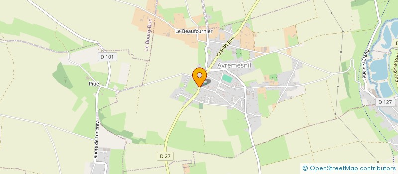 localisation de l'entreprise JAAV IMMO  AVREMESNIL