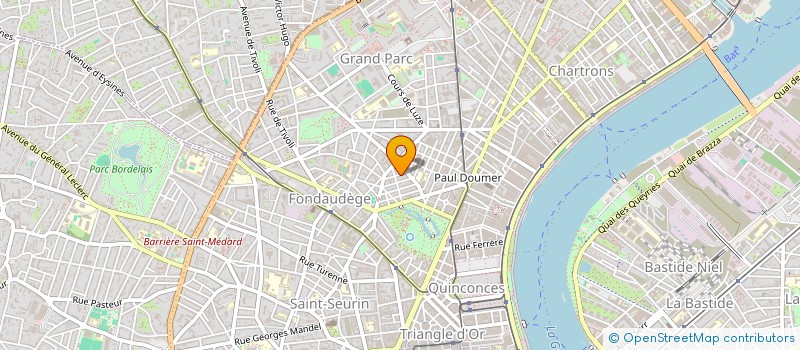 localisation de l'entreprise JAAXON  BORDEAUX