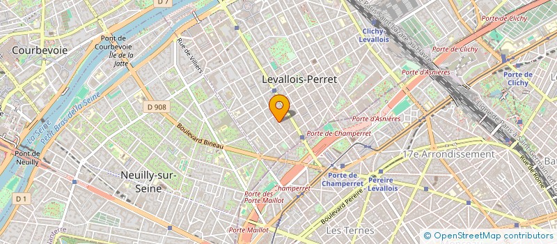 localisation de l'entreprise JAAZ-ART INTERNATIONAL à LEVALLOIS-PERRET