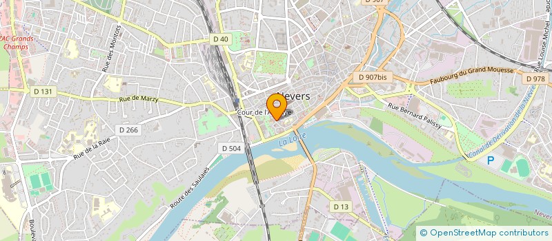 localisation de l'entreprise JAB à NEVERS