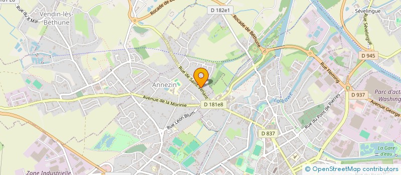 localisation de l'entreprise JAB  ANNEZIN