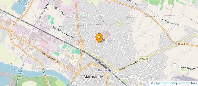 localisation de l'entreprise JAB à MARMANDE