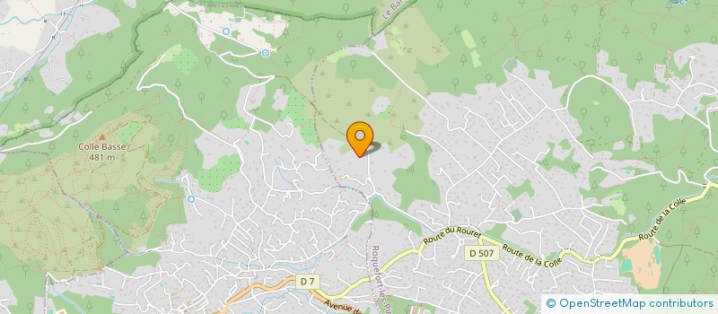 localisation de l'entreprise JAB CM  ROQUEFORT-LES-PINS