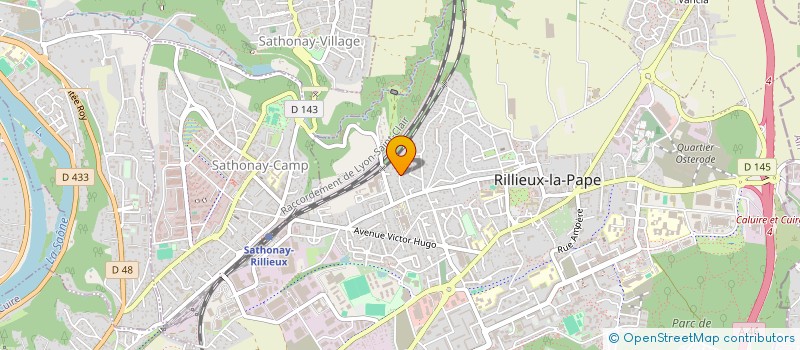 localisation de l'entreprise JAB DISTRIBUTION à RILLIEUX-LA-PAPE