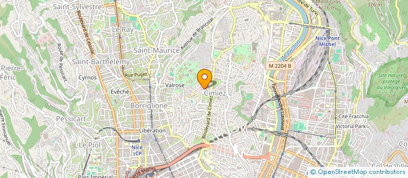 localisation de l'entreprise JAB SYNERGIE à NICE