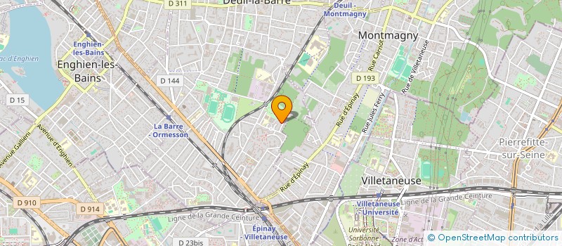 localisation de l'entreprise JABAJY  DEUIL-LA-BARRE