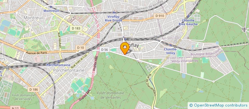 localisation de l'entreprise JABB  VIROFLAY