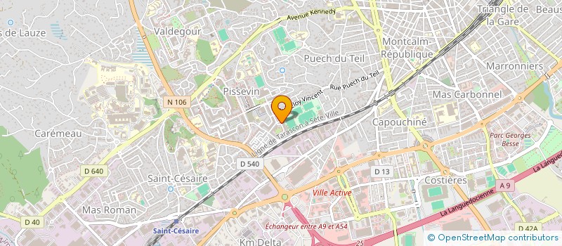 localisation de l'entreprise JABBERWOCK  NIMES