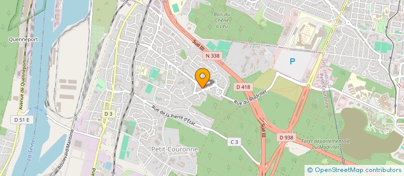 localisation de l'entreprise JABDAP  PETIT-COURONNE