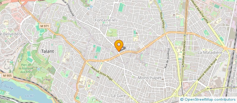 localisation de l'entreprise JABE  DAIX