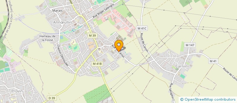 localisation de l'entreprise JABE INVESTISSEMENTS  ANNULLIN