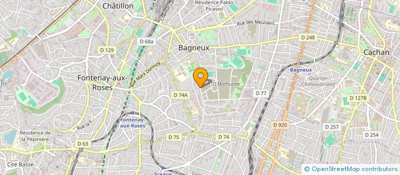 localisation de l'entreprise JABEA PARTICIPATIONS à BAGNEUX
