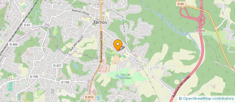 localisation de l'entreprise JABEL ASSOCIES  TARNOS