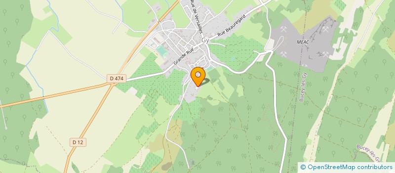 localisation de l'entreprise JABELS  GY